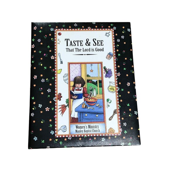 Community Cookbook Taste & See That The Lord Is Good Church Recipes 3 Ring Binde - Picture 1 of 13